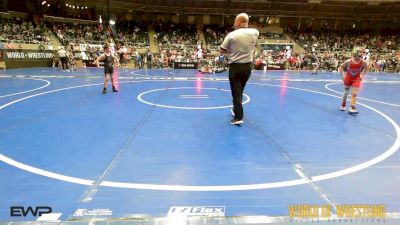73 lbs Consi Of 16 #1 - Bentley Hughart, Raw Wrestling Club vs Walker Diaz, Shelton Wrestling Academy