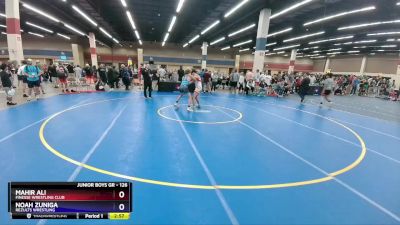 126 lbs Cons. Semi - Mahir Ali, Finesse Wrestling Club vs Noah Zuniga, ReZults Wrestling