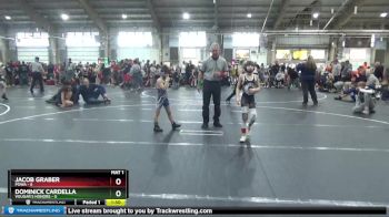 52 lbs Round 2 (6 Team) - Jacob Graber, POWA vs Dominick Cardella, Vougar`s Honors