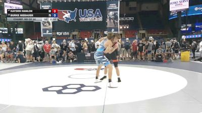 144 lbs Champ. Rd Of 64 - Kayden Hanlon, Nevada vs Burke Niebauer, Pennsylvania