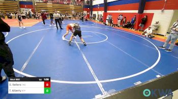 110 lbs Rr Rnd 4 - Grayson Sellers, Tahlequah Wrestling Club vs Tucker Alberty, Tulsa Blue T Panthers