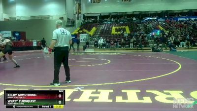 149 lbs Cons. Semi - Kelby Armstrong, Minot State (N.D.) vs Wyatt Turnquist, Northern State