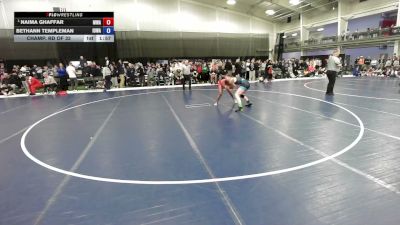 135 lbs Champ. Rd Of 32 - Naima Ghaffar, M3 Wrestling Academy vs BethAnn Templeman, Iowa