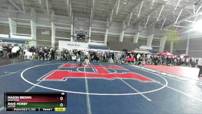 98 lbs Cons. Round 3 - Rave Morby, Layton vs Mason Brown, Bear River