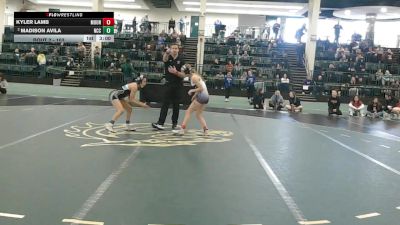 103 lbs Champ. Round 1 - Kyler Lamb, Mount Union vs Madison Avila, North Central College