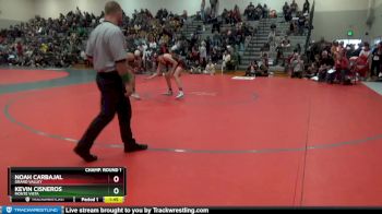 138 lbs Champ. Round 1 - Noah Carbajal, Grand Valley vs Kevin Cisneros, Monte Vista