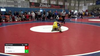 106 lbs Semifinal - Paris Ruiz, Buchanan vs Thunder Lewis, Clovis