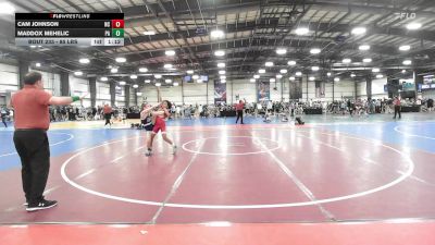 85 lbs Round Of 32 - Cam Johnson, NC vs Maddox Mehelic, PA