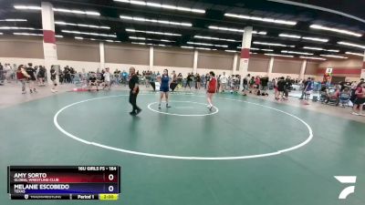 164 lbs Round 2 - Amy Sorto, Global Wrestling Club vs Melanie Escobedo, Texas