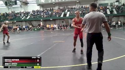 165 lbs Champ. Round 2 - Brett Smith, Northern Illinois vs Bryce Hepner, Ohio State