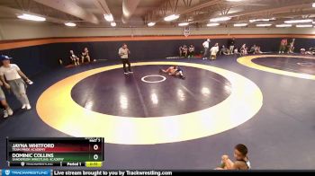 59-61 lbs Round 2 - Jayna Whitford, Team Pride Academy vs Dominic Collins, Sanderson Wrestling Academy