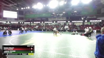 195 lbs Cons. Round 3 - Evan Finley, Rocky Mountain vs Jaron Moore, Mountain View