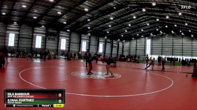 145 lbs 3rd Place Match - Ilyana Martinez, Rough Riders vs Eila Barbour, Beat The Streets Chicago