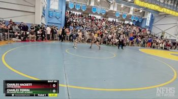 150 lbs Champ. Round 1 - Charles Hackett, Appoquinimink vs Charles Perrin, Delaware Military Academy