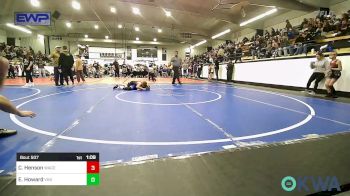 88 lbs Rr Rnd 1 - Case Henson, Wagoner Takedown Club vs Ean Howard, Vinita Kids Wrestling