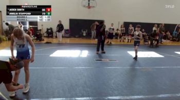 70/75 Round 2 - Aiden Smith, Grizzlies Wrestling Club vs Amelia Stafford, LA Elite Wrestling