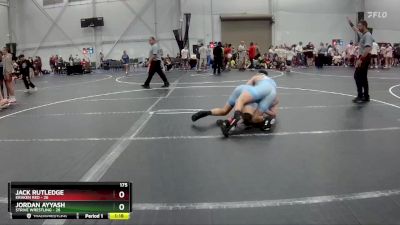 175 lbs Round 6 (8 Team) - Jordan Ayyash, Strive Wrestling vs Jack Rutledge, Kraken Red