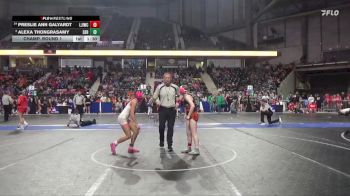 115 lbs Champ. Round 1 - Alexa Thongrasamy, Derby vs Preslie Ann Galyardt, Larned Jr Indian Wrestling Club