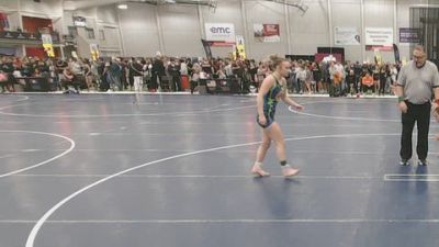 120 lbs Champ. Rd Of 64 - Cara Vialpando, Misfit Wrestling vs Sarah Bell, Spar