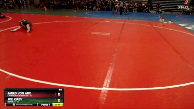 88 lbs Finals (8 Team) - Jared Von Arx, Caledonia/Houston vs Joe Kirby, Bemidji