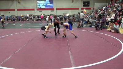 80 lbs Cons. Round 1 - Hunter Hood, Ironclad Wrestling Club vs Brooks DeGruy, Birmingham Wrestling Club