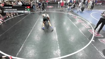 144 lbs Champ. Round 2 - Titus Wise, Post Falls vs Braxton Beard, Central Valley