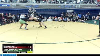 185 lbs Round 1 - Derik Werneth-Clark, Legacy Wrestling Academy vs Ed Andersen, Warrior Wrestling Club