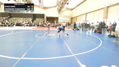 184-H lbs Consi Of 8 #1 - Ethan Leidig, Pro-ex Wrestling Club vs JohnVincent Sammartano, Chaminade