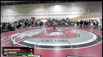 160 lbs Champ. Round 1 - Jack Sorensen, Boise vs Jonathan Seamons, Nampa
