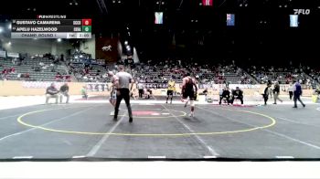 190 lbs Champ. Round 1 - Apelu Hazelwood, Central Hardin vs Gustavo Camarena, Scott County