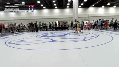 157 lbs Cons. Round 2 - Gavin Sebastian, MI vs Caleb Victorero, FL