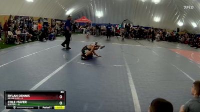 80 lbs Finals (2 Team) - Rylan Dennis, Killer Elite vs Cole Maver, Buxton