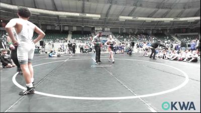 110 lbs Rr Rnd 1 - Abigail LeGrand, Sperry Wrestling Club vs Jett Greer, Shelton Wrestling Academy