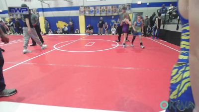 61 lbs Round Of 16 - Alex Morgan, Fort Gibson Youth Wrestling vs Cody McClain, Berryhill Wrestling Club