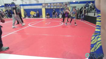 61 lbs Round Of 16 - Alex Morgan, Fort Gibson Youth Wrestling vs Cody McClain, Berryhill Wrestling Club