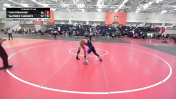 133 lbs Quarterfinal - Matthew Carrozza, Trinity (CT) vs Jake Strianese, Williams College