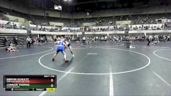 215 lbs Quarterfinal - Connor Thomas, X-Factor Elite vs Griffin Schultz, Linn-Mar Wrestling Club