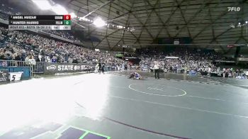 Boys 1B/2B 215 3rd Place Match - Hunter Harris, Pe Ell vs Angel Huizar, Granger