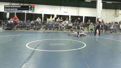 105 lbs Round Of 16 - Mateo Montanaro, MA vs Rylan Ghattas, NJ