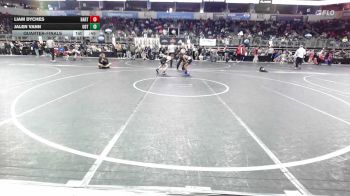 72 lbs Quarterfinal - Liam Dyches, Bartlesville WC vs Jalen Vann, Udt