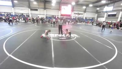 78 lbs Quarterfinal - Gunner Barron, BlackCat WC vs Luke Sigley, AZ Tilters