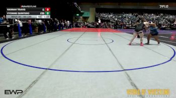 185 lbs Semifinal - Hannah Travis, Central Linn vs Vyonnie Quintero, Atwater Wrestling