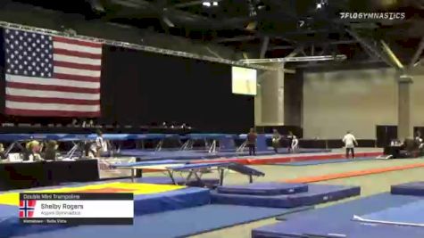 Shelby Rogers - Double Mini Trampoline, Aspire Gymnastics - 2021 USA Gymnastics Championships