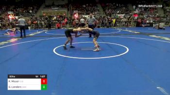 80 lbs Prelims - Kason Meyer, Elgin Grapplers vs Gavin Landers, Iawc