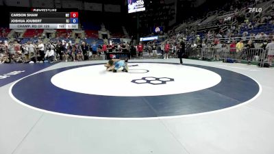175 lbs Champ. Rd Of 128 - Carson Shaw, MT vs Joshua Joubert, NJ