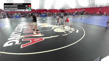 110-110 lbs Round 1 - Grant Baehnman, Weyauwega-Fremont vs Jake Petrungaro, Glenbrook South