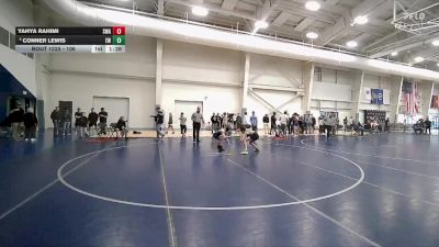 106 lbs Cons. Round 3 - Yahya Rahimi, Sanderson Wrestling Academy vs Conner Lewis, Elite Wrestling
