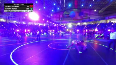 136 lbs Quarterfinal - Eliana White, Jimenez Trained Academy vs Aleida Valdez Ramirez, Mantis WC