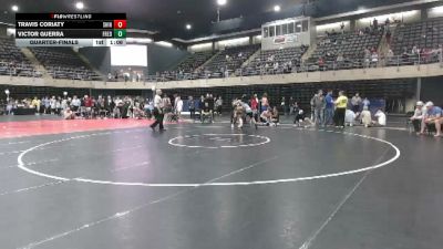 160 lbs Quarterfinal - Travis Coriaty, Shinglehouse vs Victor Guerra, Frederick