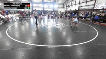 132 lbs Round 5 (8 Team) - Braxton Hancey, Fremont vs MIchael Gordon (SH), Juab B